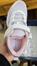 鸿星尔克（ERKE）童鞋男女童运动鞋儿童缓震轻便跑鞋淡紫粉/微晶白/神秘紫37 实拍图