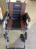 好哥（haoge）电动轮椅老年人专用智能全自动轻便可折叠旅行残疾人代步车W680 低靠6减震【远程遥控+语音播报】锂电40A 实拍图