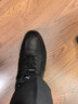红蜻蜓闪穿鞋男鞋秋冬皮鞋男时尚低帮耐磨商务休闲鞋男C0191257X黑色42 实拍图