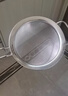 炊大皇 全身304不锈钢网漏勺26目过滤网勺细网勺面粉筛捞漏勺中号 实拍图