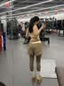 VICTORIATOURIST瑜伽服套装女春夏健身服跑步运动套装普拉提带胸垫撞色训练服L 实拍图