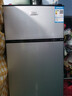 三菱小冰箱迷你小型家用冷藏冷冻宿舍出租房双门办公室电冰箱一级能效 88L银色【三天约一度电】 实拍图
