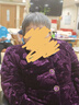 安贞雪中老年女装妈妈装冬装棉服冬季老年人女士喜庆老奶奶装棉衣LY367 紫色套装 2XL 建议95-110斤 实拍图