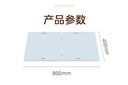 美的（Midea）折叠暖菜板热菜板家用多功能方形60/80cm饭菜保温板加热板1分钟快速升温双档电热餐桌板垫保温神器 【升级石墨烯速热】8045FZ Pro 80cm 实拍图