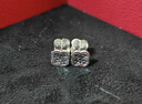 潮宏基铂雅四叶草PT950铂金耳钉耳饰送女友生日礼物计价 一对款约1.1g 实拍图