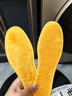 保暖鞋垫男冬季加厚运动毛鞋垫冬天防寒加绒毛绒鞋垫女 【2双装】黄金绒 37码 实拍图
