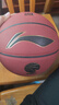 李宁957篮球室外防尘耐磨防滑水泥地7号成人学生20K比赛专用礼物蓝球 实拍图
