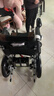 好哥（haoge）电动轮椅老年人专用智能全自动轻便可折叠旅行残疾人代步车W680 低靠6减震【远程遥控+语音播报】锂电12A 实拍图