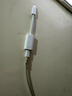 Apple/苹果 USB-C/Typc-C转闪电接口转换器-编织线 有线耳机转换充电线转换  适用于iPhone/iPad 实拍图