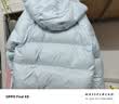 森马（Semir）羽绒服女90绒子短款轻暖三防可爱花苞帽冬新款立体防风外套 【正肩显瘦廓形】粉蓝80081 XS 实拍图