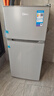 美的（Midea）112L两门小冰箱灰色双温小冰箱迷你家用宿舍租房灵活摆放节能低音深冷速冻 BCD-112CM 实拍图