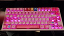 WOB rainy75客制化键盘三模铝坨坨机械键盘cnc电脑无线蓝牙游戏电竞外设雨 霜桃粉-电泳-RGB/雪顶可可轴/冰晶 实拍图