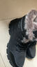 全洲狼 雪地靴男冬季新款东北棉鞋男大码抗寒防水加绒保暖轻便防滑靴子 黑色棉鞋-升级版 加绒 42 (260mm) 实拍图