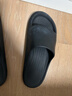 朴西香蕉船情侣凉拖鞋女浴室不易滑室内居家四季拖鞋男 黑色 42-43 实拍图