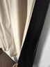 铭聚布艺（MINGJU）窗帘 全遮光窗帘成品窗帘布遮阳帘涤塔夫奶油色挂钩式1.7*1.8单片 实拍图