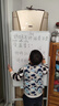 得力90*60cm磁吸白板写字板 可移动办公双面小黑板家用教学儿童画板立式记事板会议培训【简书系列】 实拍图