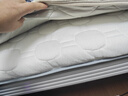 海澜之家（HLA） A类乳胶床垫床褥子可折叠宿舍家用加厚铺底垫被白色 120*200cm 实拍图