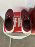 足力健【年货送爸妈】老人鞋中老年轻便休闲散步鞋2431380J 女 酒红 37 实拍图