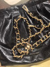 CHARLES&KEITH子母链条大容量流浪包托特包单肩斜挎包女包新年礼物CK2-40671449 【L号】Black黑色 L 实拍图