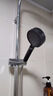 增压花洒喷头黑武士魔幻五档淋浴花晒头淋雨喷淋花酒超强单热水器 淋浴花洒 实拍图