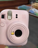 富士（FUJIFILM）instax mini12 影像花室一次成像拍立得相机mini11升级版一键傻瓜照相机情人节日生日送女友礼品 浅樱粉 官方标配+10张白边相纸 实拍图