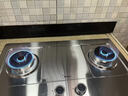 美的（Midea）【液化气/煤气罐】燃气灶 双灶具 家用5.0kW猛火灶台嵌两用 不锈钢面板 线性精控 一级能效 Q315-M 实拍图
