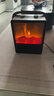 WeWarm【UV除菌99.9%】壁炉取暖器家用暖风机仿真炭火电暖器室内外大面积速热冷暖风机轻音节能1908NUV 实拍图