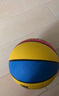 儿童5号篮球幼儿园小学生5号宝宝皮球3-4-7号小孩专用五号蓝球 5号儿童用球-红黄蓝(4-12岁推荐) 实拍图