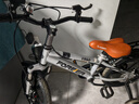 永久（FOREVER）儿童自行车3-6-10-12岁儿童单车男孩童车女童自行车 月光银 一体轮 后座版 14寸【适合身高90-125】 实拍图