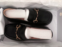 百丽情人节礼物马衔扣乐福鞋女26春新平跟百搭单鞋Z3B1DAA6 黑色 37 实拍图
