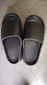 2025年踩屎感拖鞋家居防滑拖鞋女EVA防臭轻便超软凉拖鞋男 升级款-黑色 44-45 【建议拍大一码】 实拍图