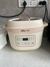 小熊（Bear）电炖锅 电炖盅 隔水炖锅 煲汤锅 炖汤盅 蒸锅 婴儿辅食锅煮粥锅燕窝炖盅隔水2-3人DDZ-D16C1 1.6L 实拍图