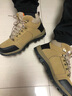 骆驼动感断码冬季骆驼男鞋真皮加绒保暖高帮登山鞋防水户外运动大棉鞋 028卡其色 45 实拍图