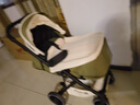 InnoTruth婴诺婴儿车睡篮推车二合一0-3岁用折叠轻便可坐可躺带减震婴幼儿 4代青芥绿【二合一】推车+睡篮 实拍图