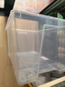 宜家（IKEA）SAMLA萨姆拉高透明收纳箱塑料书籍衣服玩具整理收纳神器 有盖130公升 实拍图