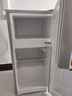 新飞冰箱小型租房用 一级能效冷 藏冷冻两用1-2人家用小冰箱 出租房双门电冰箱办公室两门 26年升级 76A128L一级能效【保鲜盒款】银 实拍图