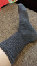 猫人女士袜子女秋冬【100%纯棉加长筒】抑菌防臭美拉德加厚袜子女6双 实拍图
