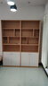 林氏家居落地书柜置物架书架一体靠墙客厅简易储物展示柜子UV2X 实拍图