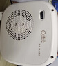 扬子取暖器家用暖风机电热取暖器桌面小型电暖器热风机电暖气节能省电小型电热烤火炉热风机 双温控-米白色 【升级款】 实拍图