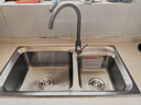 华帝（VATTI）厨房不锈钢水槽拉伸双槽洗菜盆洗碗盆水池H-A2012(77)-C.1 S2双槽 实拍图