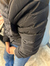 鸭鸭（YAYA）佟丽娅同款轻薄羽绒服女短款韩版休闲保暖羽绒内胆轻便排骨外套男 黑色 2XL 实拍图