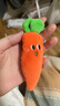 奕思瑞婴儿防惊跳手握胡萝卜新生儿安抚玩具宝宝可啃咬毛绒玩偶哄睡神器 实拍图