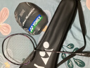 尤尼克斯（YONEX）羽毛球拍全碳素均衡弓箭ARC2黑粉4U5已穿25磅附手胶 实拍图