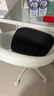宜家（IKEA）LOBERGET洛贝里特马尔夏转椅家用靠背椅办公椅书桌椅 白色转椅+深灰椅垫 实拍图