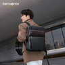 新秀丽（Samsonite）男士双肩包14英寸大容量商务背包牛皮电脑包旅行包新年礼物 TM0 实拍图