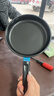 【热销百万】家用不粘锅迷你小煎锅平底锅煎蛋煎饼锅 [第三代升级款]黑色 18cm 实拍图