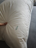 京东京造 缦云白金五星酒店枕 95%白鹅绒枕软枕芯A类抗菌防螨羽绒枕 单只 实拍图