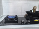 老板（Robam）【升级防干烧火神灶】天然气猛火燃气炉灶煤气双灶台家用灶具JZT-57B9A品牌换新一级能效 实拍图