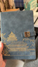 勤得利 国潮故宫文创笔记本子商务办公会议记录本党员政治记事本礼盒套装建党纪念品毕业礼物可定制logo B5雾霾蓝 实拍图