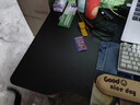 奥伦福特  电脑桌台式家用电竞游戏桌办公书桌简约书房写字桌子 碳纤维纹路单桌-120*60 升级款电竞桌 实拍图